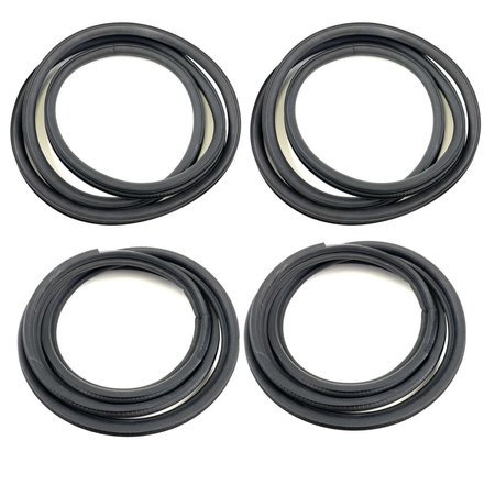 FAIRCHILD INDUSTRIES 0104 Toyota Tacoma Regular, Double Cab Door Seal Front  Rear on body LH  RH, 4 pc kit KT3013